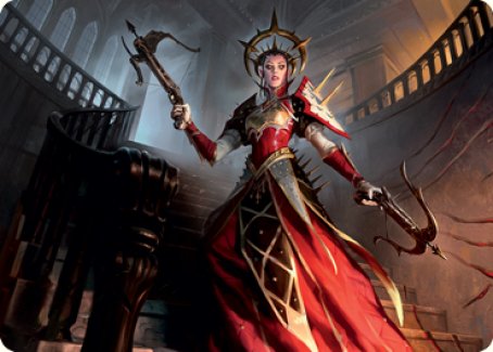 Bloodthirsty Adversary Art Card [Innistrad: Midnight Hunt Art Series] | Odin's Place