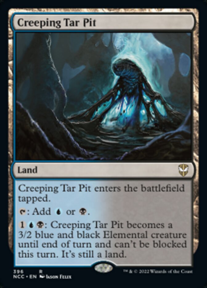 Creeping Tar Pit [Streets of New Capenna Commander] | Odin's Place