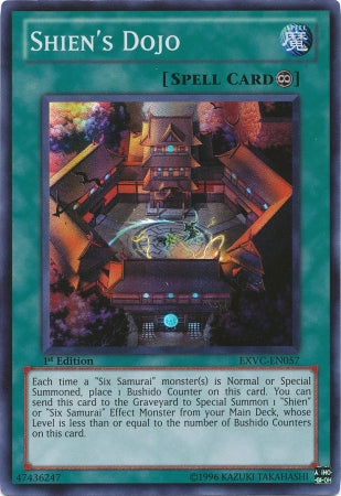Shien's Dojo [EXVC-EN057] Super Rare | Odin's Place