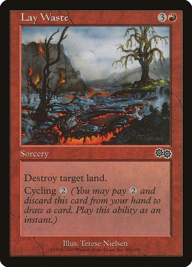Lay Waste (201) [Urza's Saga] | Odin's Place
