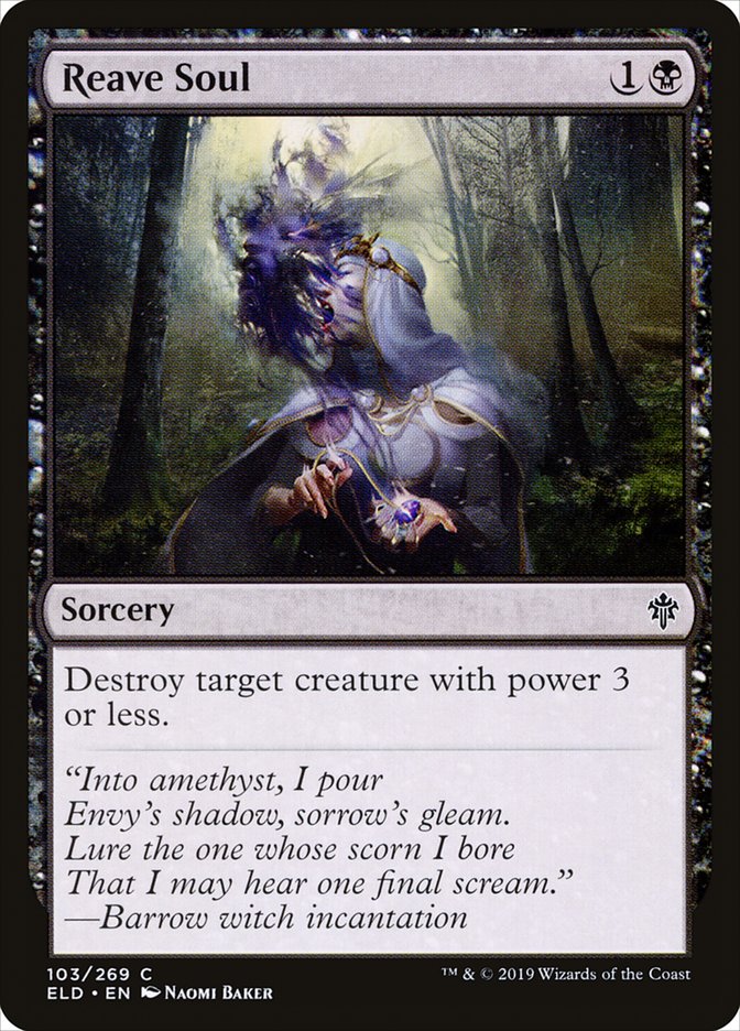 Reave Soul [Throne of Eldraine] | Odin's Place