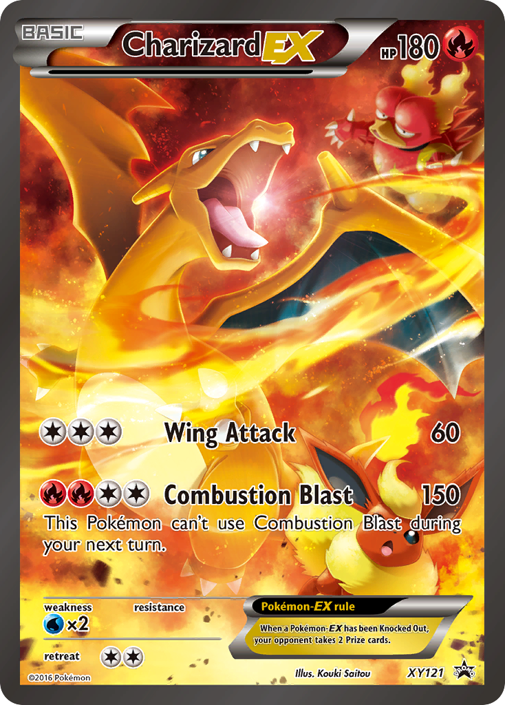 Charizard EX (XY121) [XY: Black Star Promos] | Odin's Place