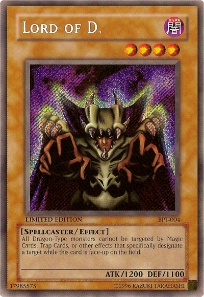 Lord of D. [BPT-004] Secret Rare | Odin's Place