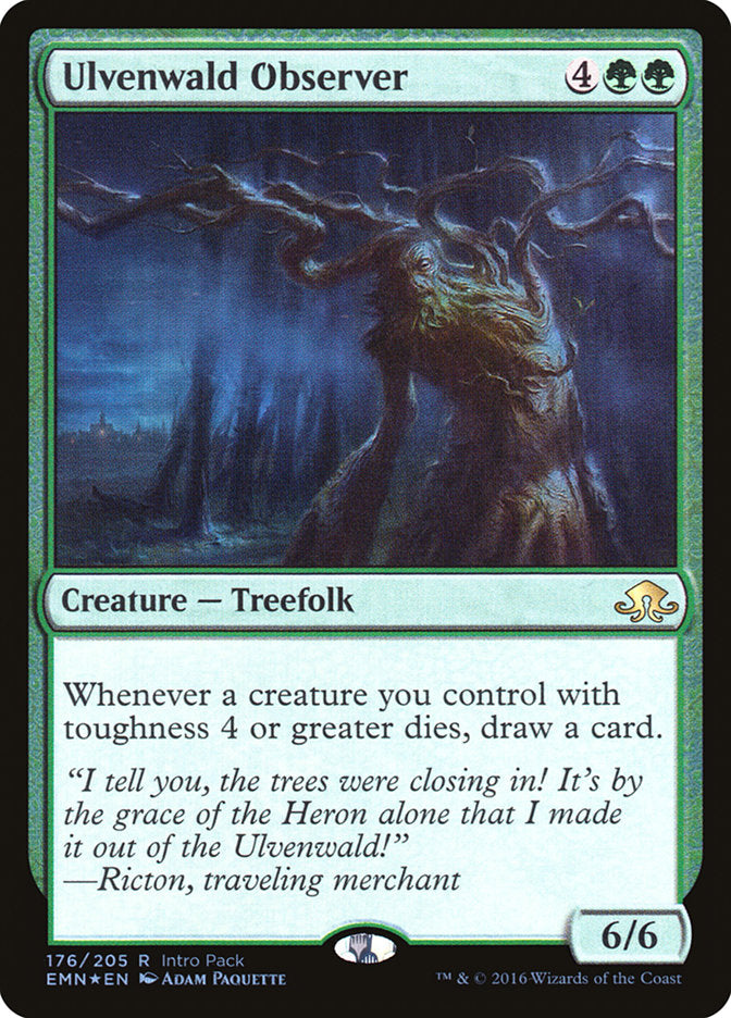 Ulvenwald Observer (176) (Intro Pack) [Eldritch Moon Promos] | Odin's Place