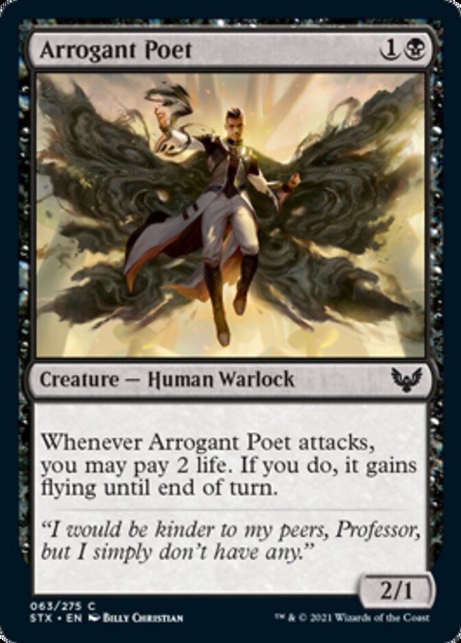 Arrogant Poet [Strixhaven: School of Mages] | Odin's Place