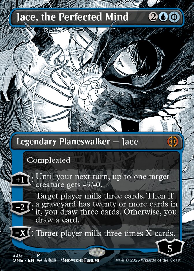 Jace, the Perfected Mind (Borderless Manga) [Phyrexia: All Will Be One] | Odin's Place