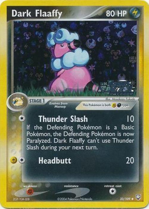 Dark Flaaffy (33/109) (Stamped) [EX: Team Rocket Returns] | Odin's Place