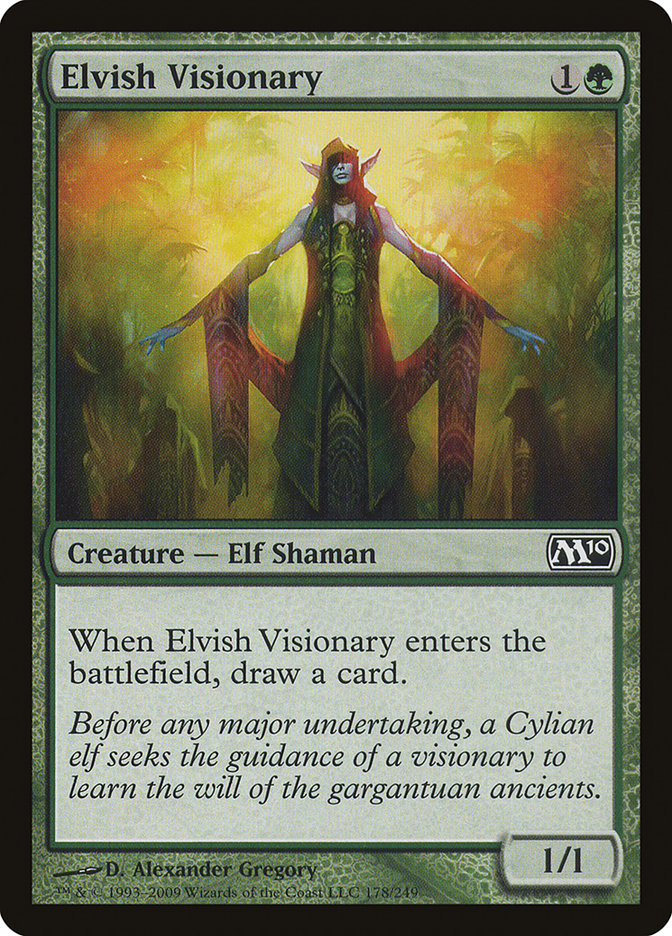 Elvish Visionary (178) [Magic 2010] | Odin's Place