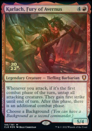 Karlach, Fury of Avernus [Commander Legends: Battle for Baldur's Gate Prerelease Promos] | Odin's Place