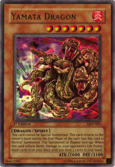 Yamata Dragon [LOD-067] Ultra Rare | Odin's Place