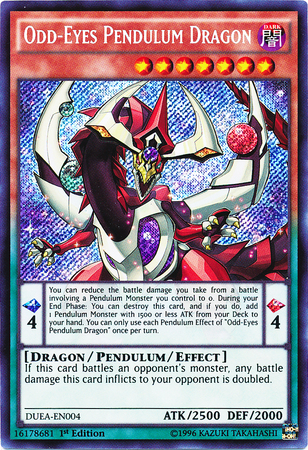 Odd-Eyes Pendulum Dragon [DUEA-EN004] Secret Rare | Odin's Place