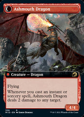 Smoldering Egg // Ashmouth Dragon (Extended Art) [Innistrad: Midnight Hunt] | Odin's Place