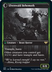 Ulvenwald Oddity // Ulvenwald Behemoth [Innistrad: Double Feature] | Odin's Place