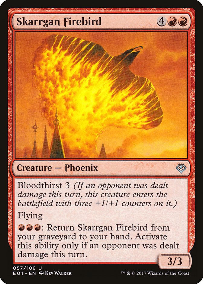 Skarrgan Firebird (57) [Archenemy: Nicol Bolas] | Odin's Place