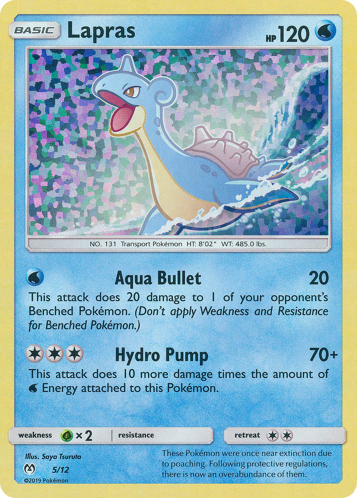 Lapras (5/12) [McDonald's Promos: 2019 Collection] | Odin's Place