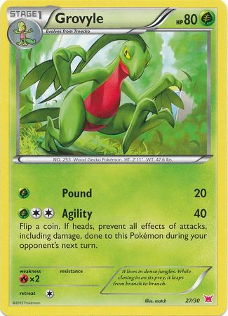 Grovyle (27/30) [XY: Trainer Kit 2 - Latias] | Odin's Place
