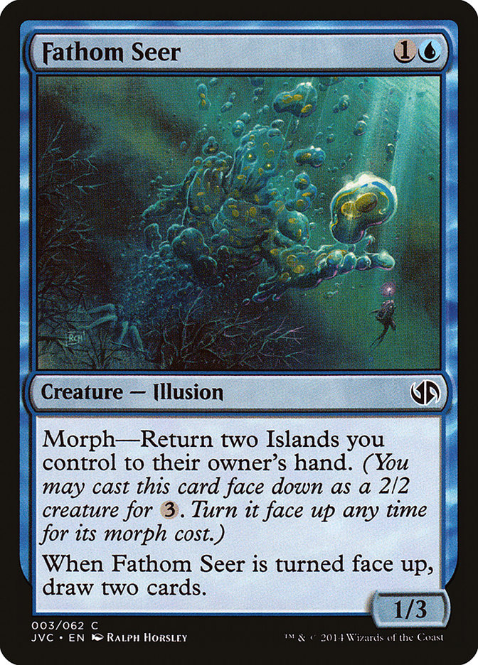 Fathom Seer (3) [Duel Decks Anthology] | Odin's Place