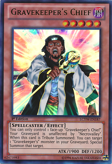 Gravekeeper's Chief [LCYW-EN187] Ultra Rare | Odin's Place