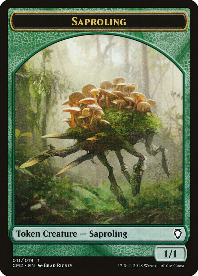Saproling Token (11) [Commander Anthology Volume II Tokens] | Odin's Place
