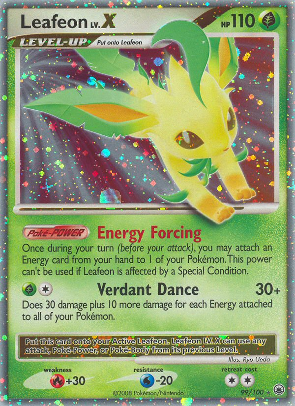 Leafeon LV.X (99/100) [Diamond & Pearl: Majestic Dawn] | Odin's Place