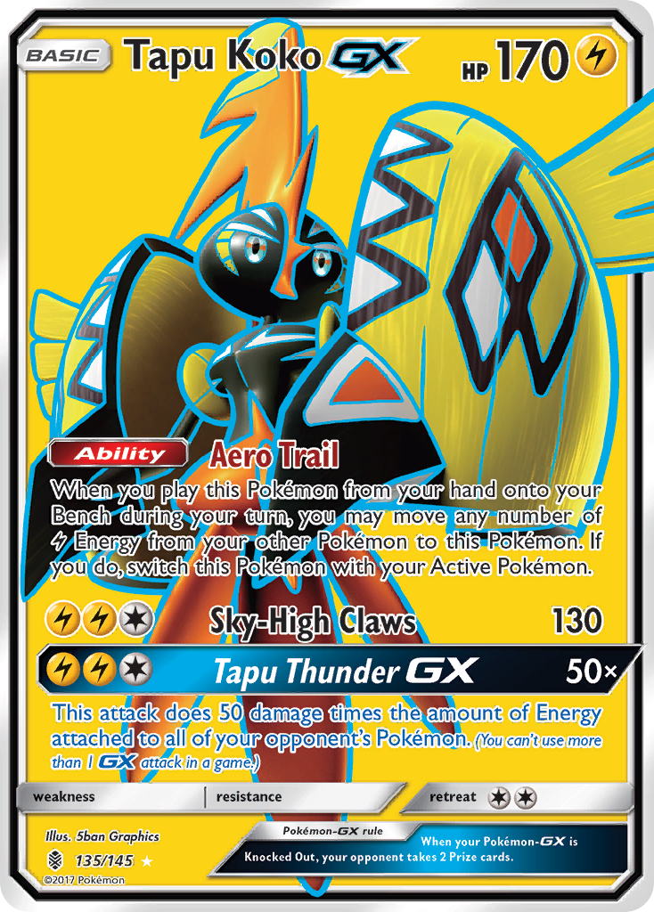 Tapu Koko GX (135/145) [Sun & Moon: Guardians Rising] | Odin's Place