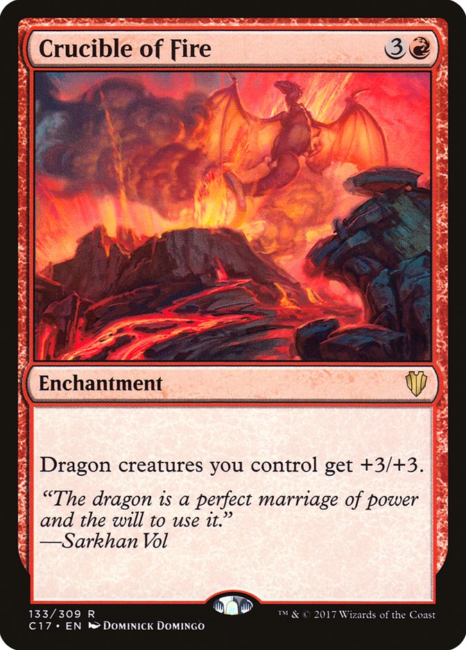 Crucible of Fire (133) [Commander 2017] | Odin's Place