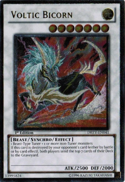 Voltic Bicorn [DREV-EN041] Ultimate Rare | Odin's Place