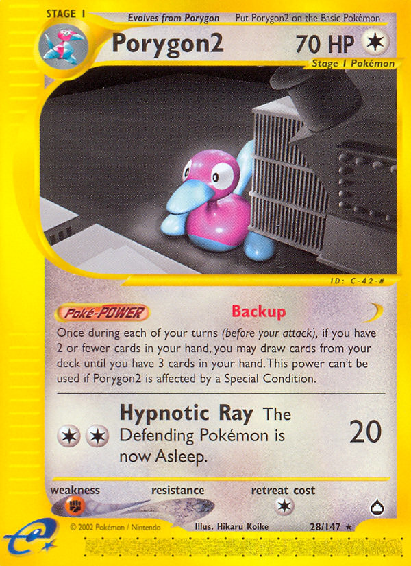 Porygon2 (28/147) [Aquapolis] | Odin's Place