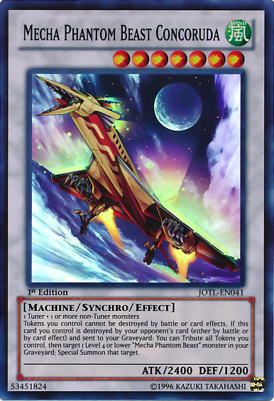 Mecha Phantom Beast Concoruda [JOTL-EN041] Super Rare | Odin's Place