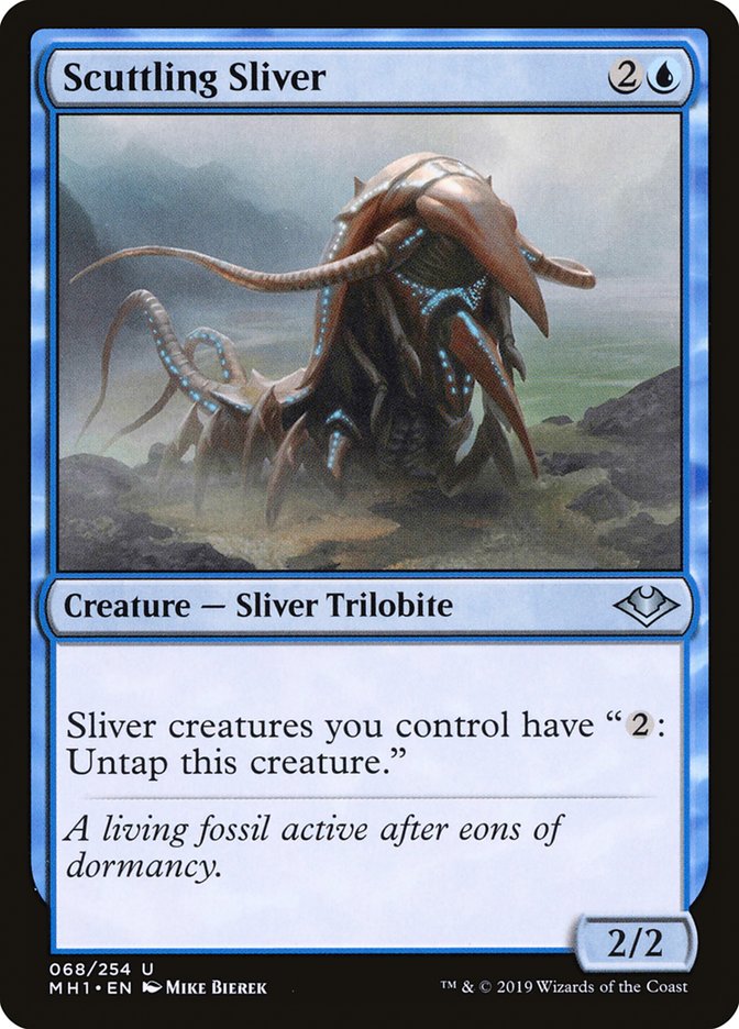 Scuttling Sliver (68) [Modern Horizons] | Odin's Place