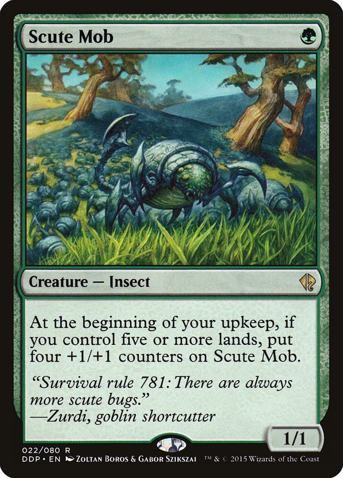 Scute Mob (22) [Duel Decks: Zendikar vs. Eldrazi] | Odin's Place
