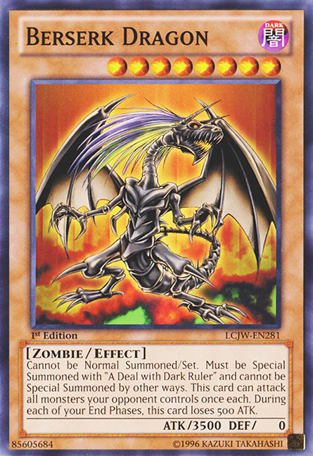 Berserk Dragon [LCJW-EN281] Common | Odin's Place