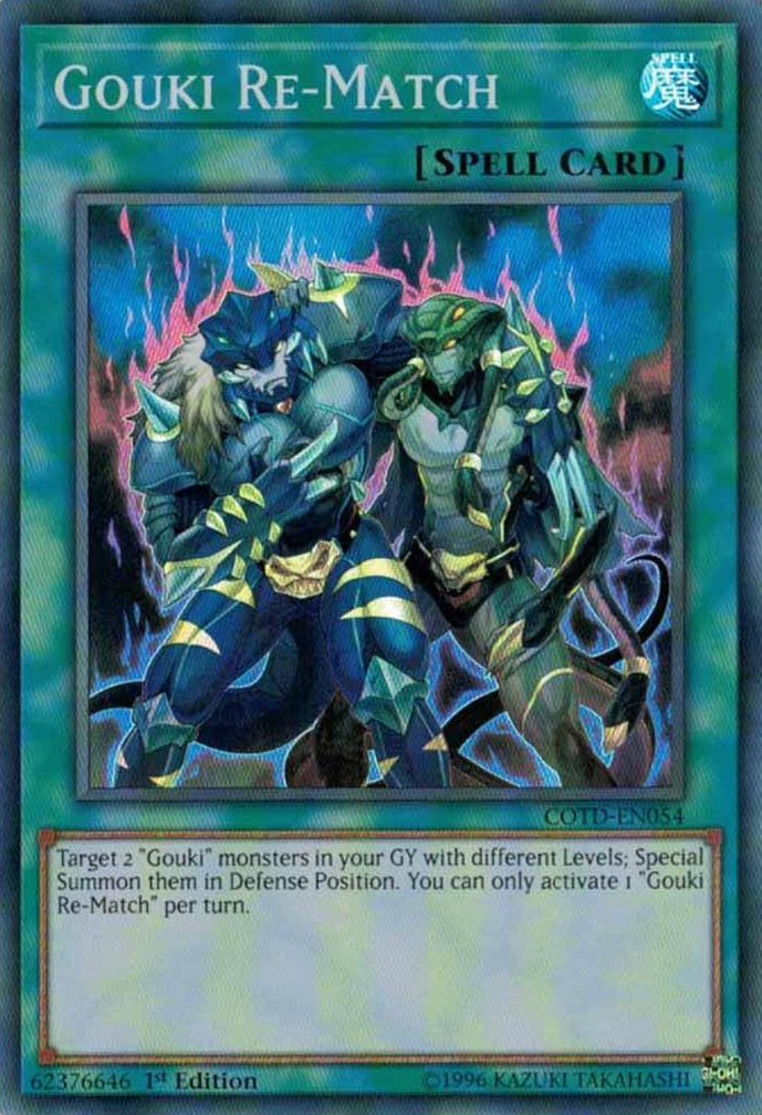 Gouki Re-Match [COTD-EN054] Super Rare | Odin's Place