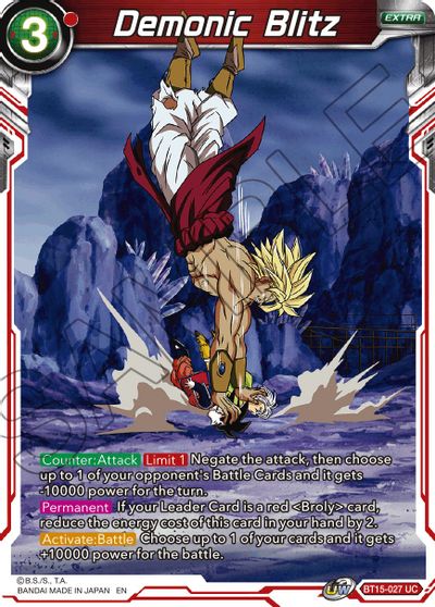 Demonic Blitz (BT15-027) [Saiyan Showdown] | Odin's Place