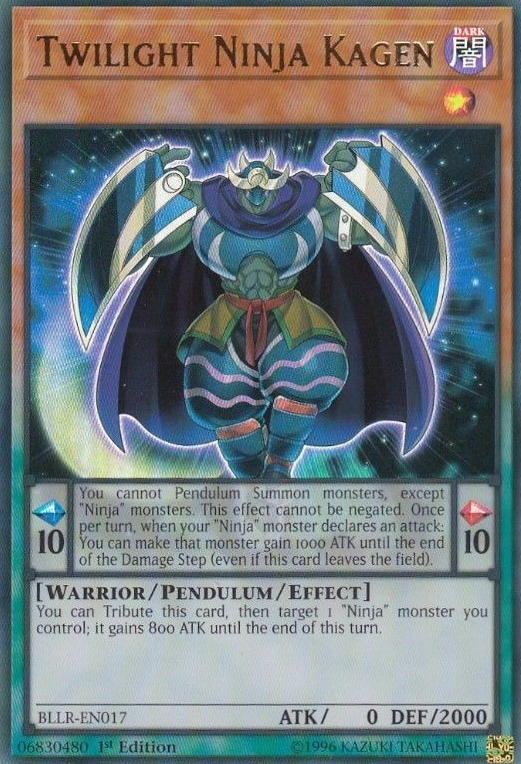 Twilight Ninja Kagen [BLLR-EN017] Ultra Rare | Odin's Place