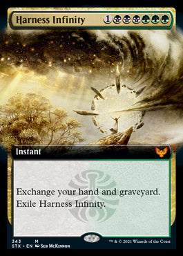 Harness Infinity (Extended Art) [Strixhaven: School of Mages] | Odin's Place