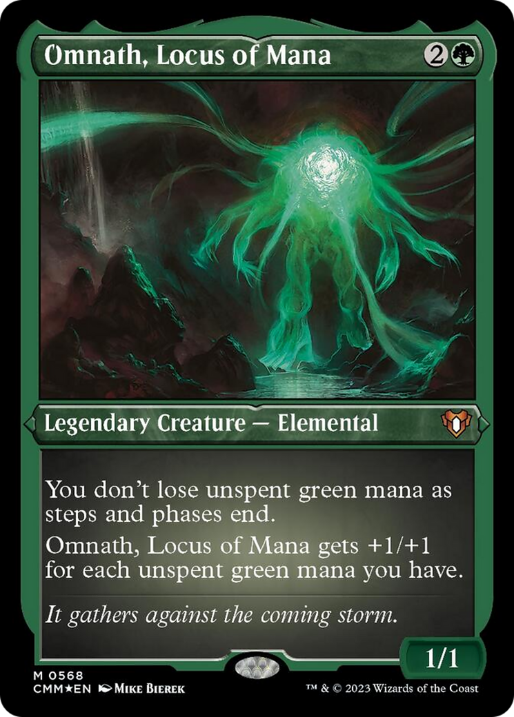 Omnath, Locus of Mana (Foil Etched) [Commander Masters] | Odin's Place