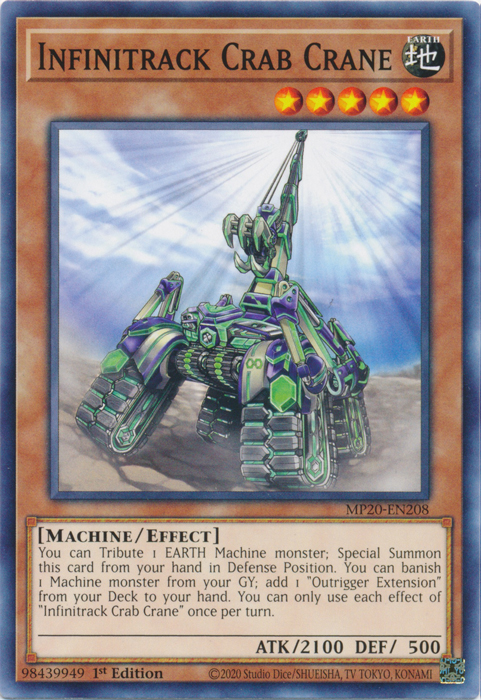 Infinitrack Crab Crane [MP20-EN208] Common | Odin's Place