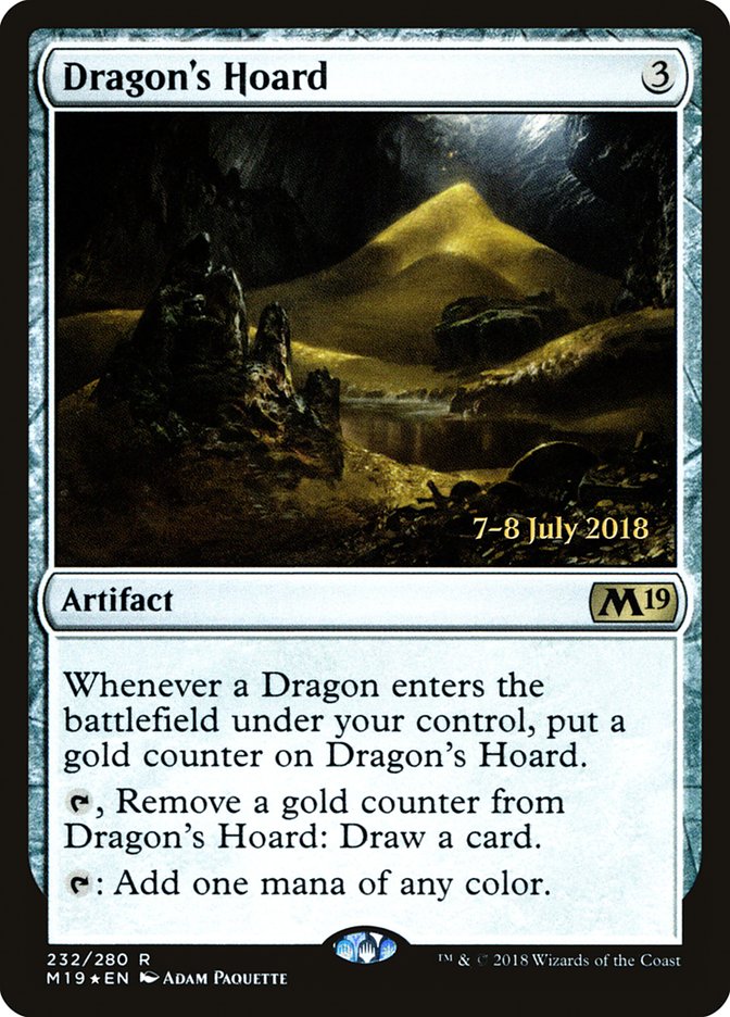 Dragon's Hoard (232) [Core Set 2019 Prerelease Promos] | Odin's Place