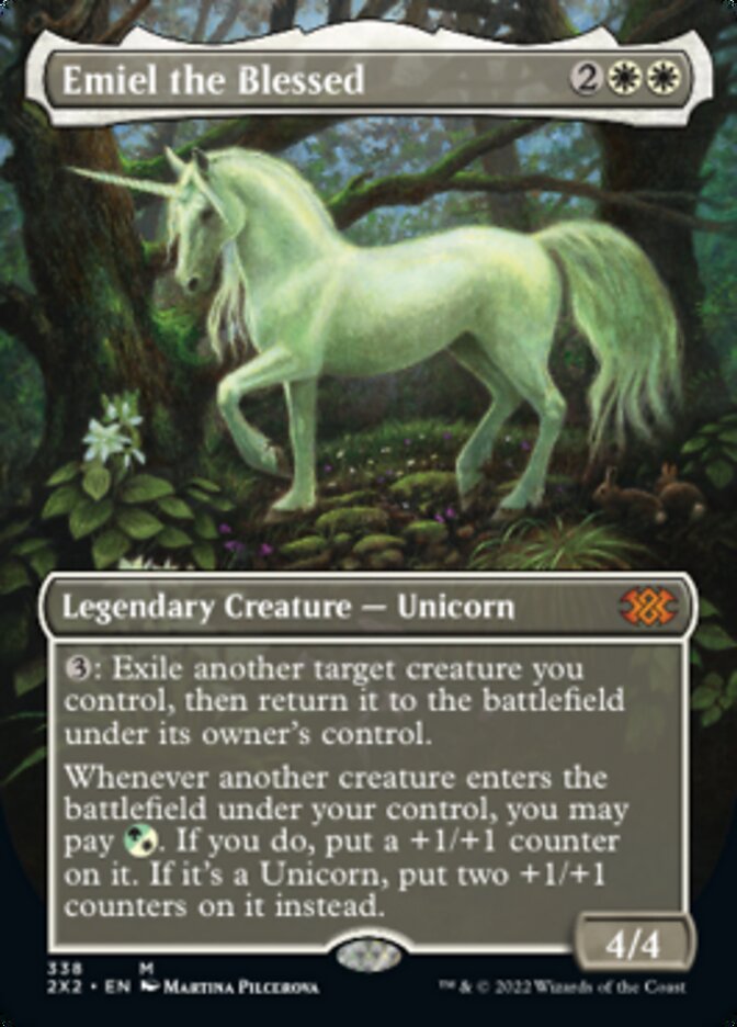 Emiel the Blessed (Borderless Alternate Art) [Double Masters 2022] | Odin's Place