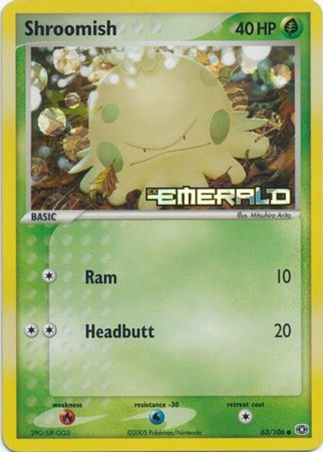Shroomish (63/106) (Stamped) [EX: Emerald] | Odin's Place