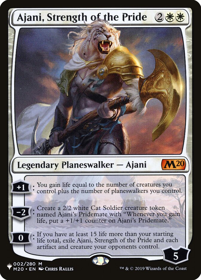 Ajani, Strength of the Pride [The List] | Odin's Place