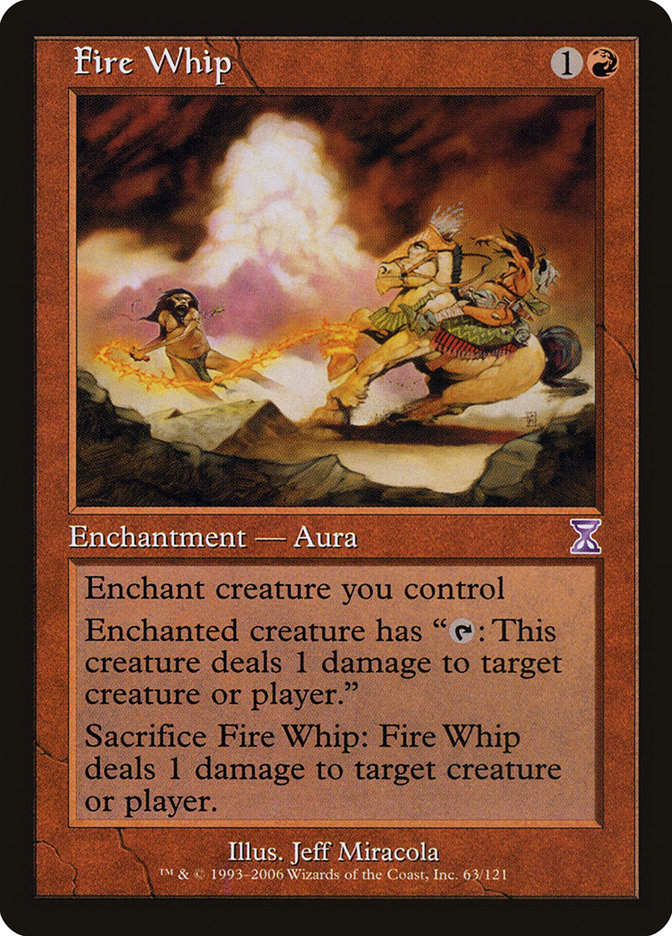 Fire Whip (63) [Time Spiral Timeshifted] | Odin's Place