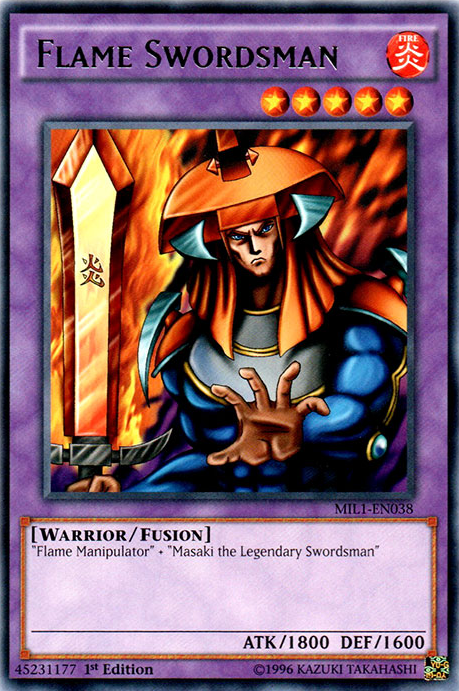 Flame Swordsman [MIL1-EN038] Rare | Odin's Place