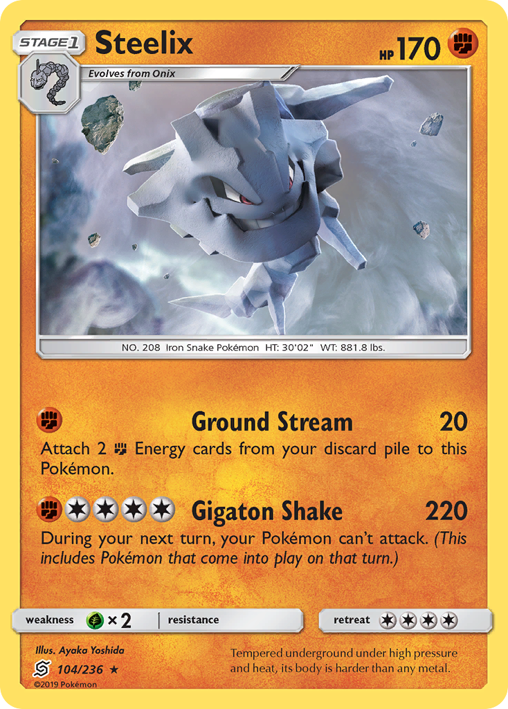 Steelix (104/236) [Sun & Moon: Unified Minds] | Odin's Place