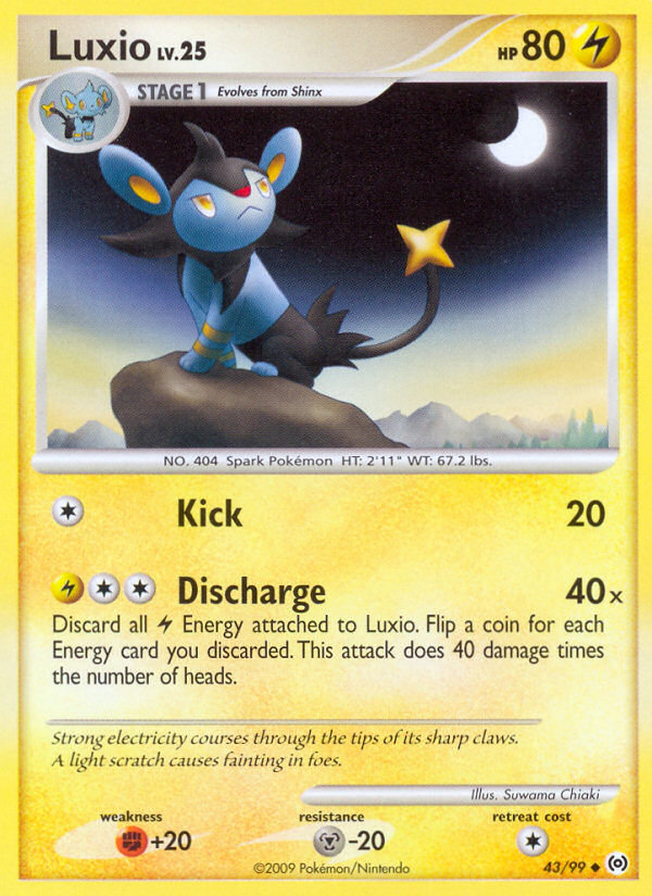 Luxio (43/99) [Platinum: Arceus] | Odin's Place