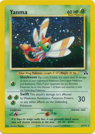 Yanma (17/75) [Neo Discovery Unlimited] | Odin's Place