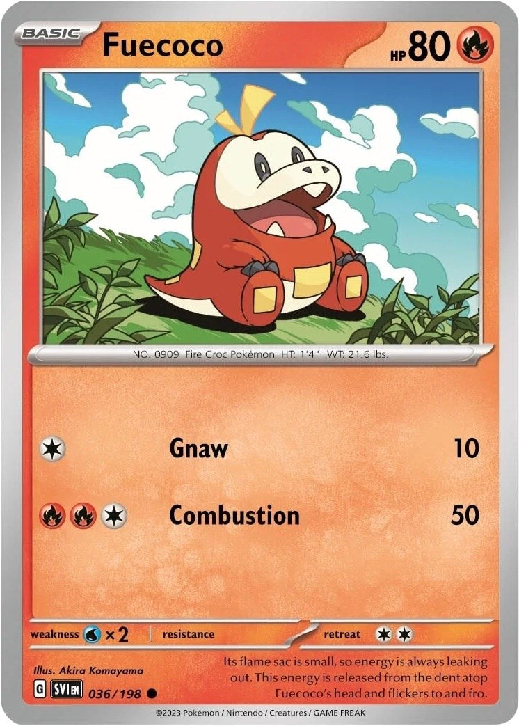 Fuecoco (036/198) (Paldea Collection) [Scarlet & Violet: Base Set] | Odin's Place
