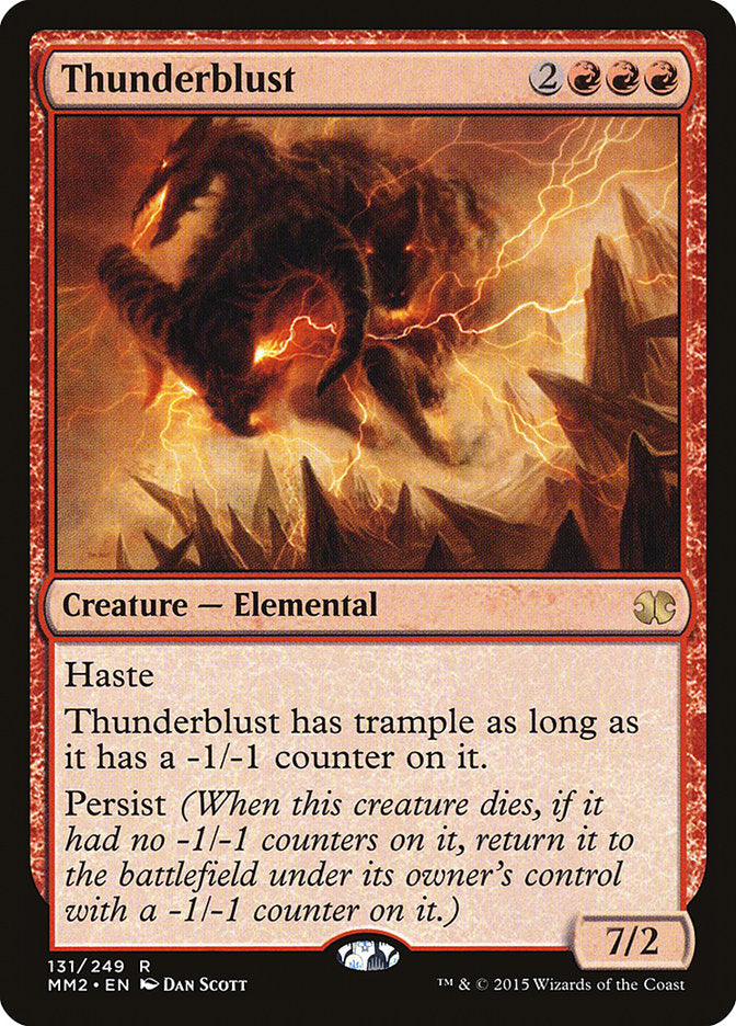 Thunderblust (131) [Modern Masters 2015] | Odin's Place