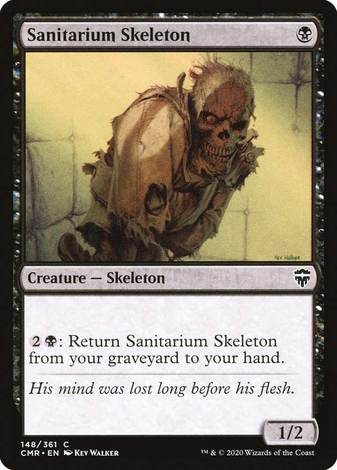 Sanitarium Skeleton [Commander Legends] | Odin's Place